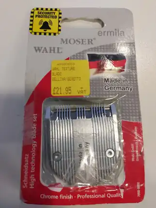 Wahl Moser texturising clipper blade set - KM1854-7506