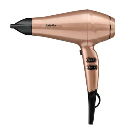 Babyliss Pro Keratin Lustre Hairdryer - Rose Gold