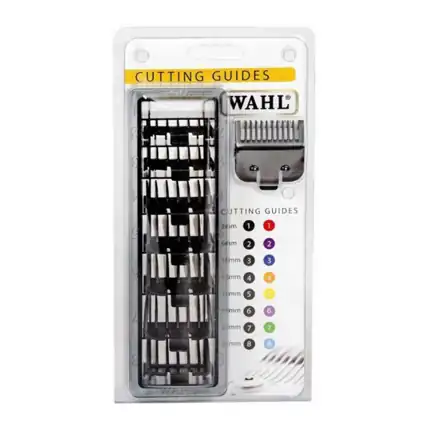 Wahl Comb Attachment Black Cutting Guide Set 1 8