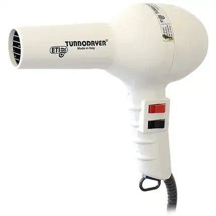 ETI Turbo Hairdryer 2000 White